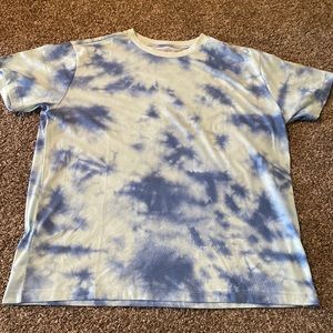 Blue tie dye men’s large